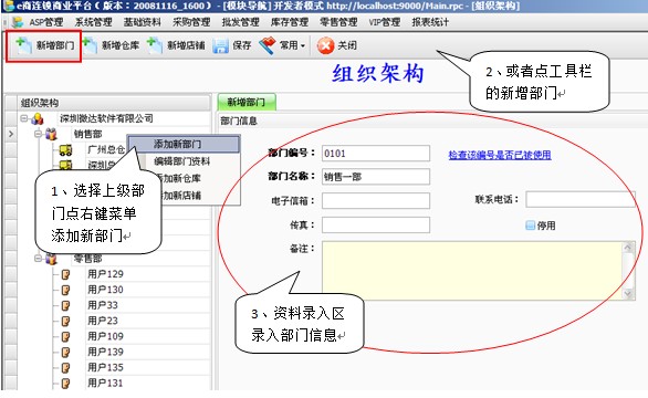 e商连锁店管理系统